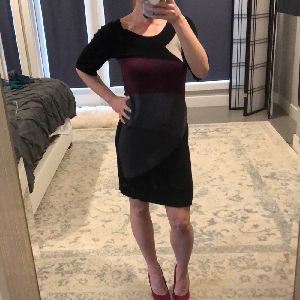 Colorblocked Target Mossimo Sweater Dress